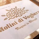 Stencil plastica Molini Vogherese personalizzato Cuttalo logo spighe grano branding food packaging farina