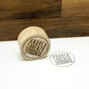 Timbri legno STAMPO Cuttalo gomma manico naturale logo tradizionali